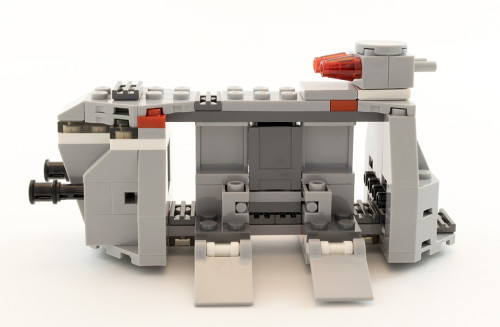 LEGO Star Wars Imperial Troop Transport 75078 Carrier side view highlighting troop bay access and weapon storage