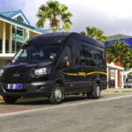 Luxury van for express Aruba airport transfer