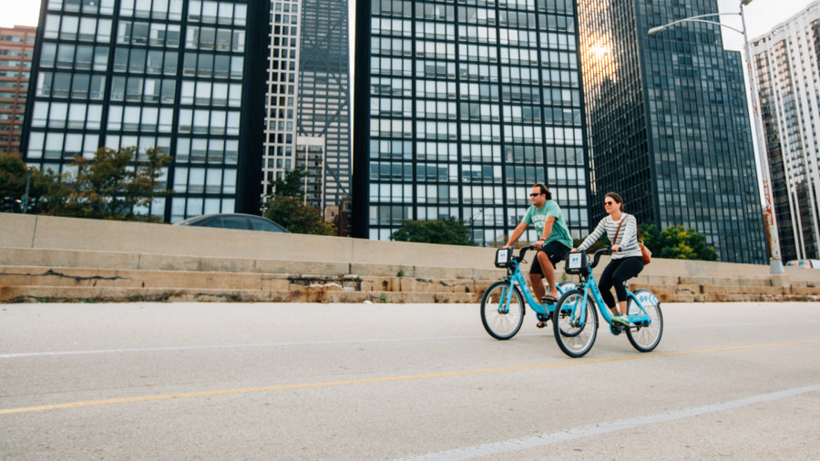 Divvy bike map