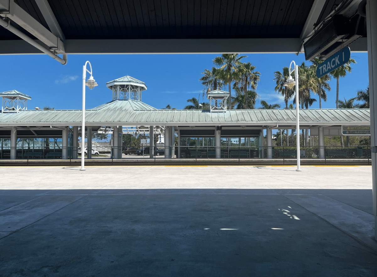 fort lauderdale to miami airport tri rail - dania beach station