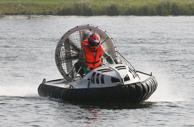 Hovercraft in Motion
