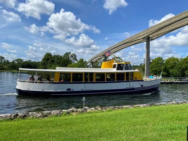 Disney Water Taxi boat on the water