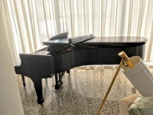 Later that afternoon, the piano arrived safely at my daughter