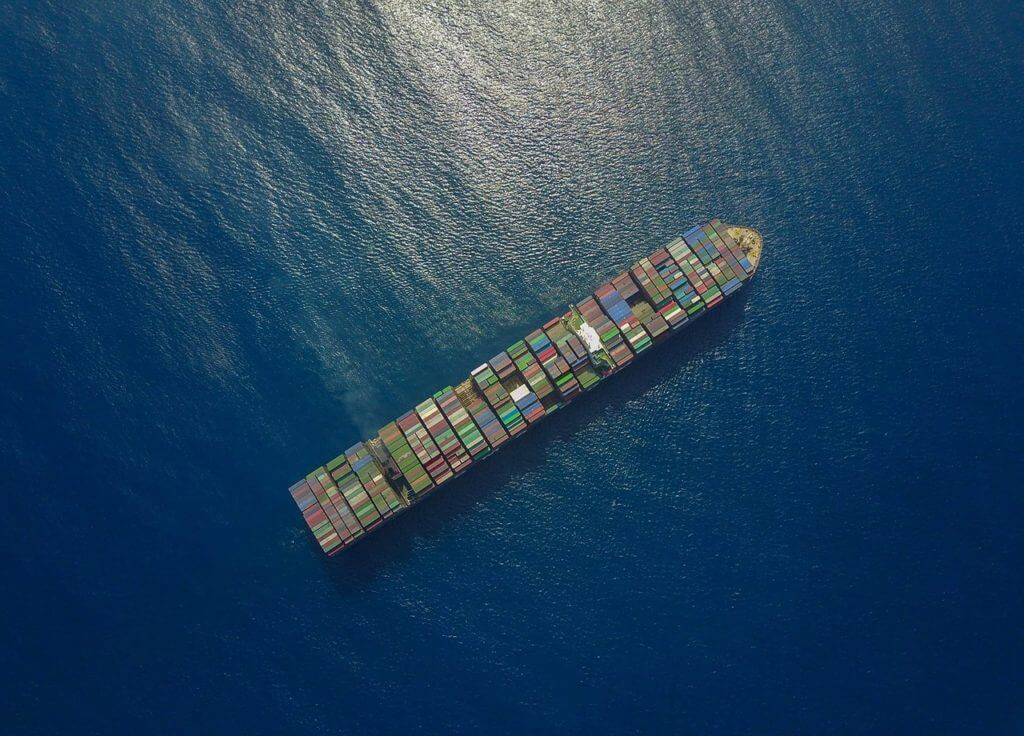 Car Being Loaded Into a Shipping Container