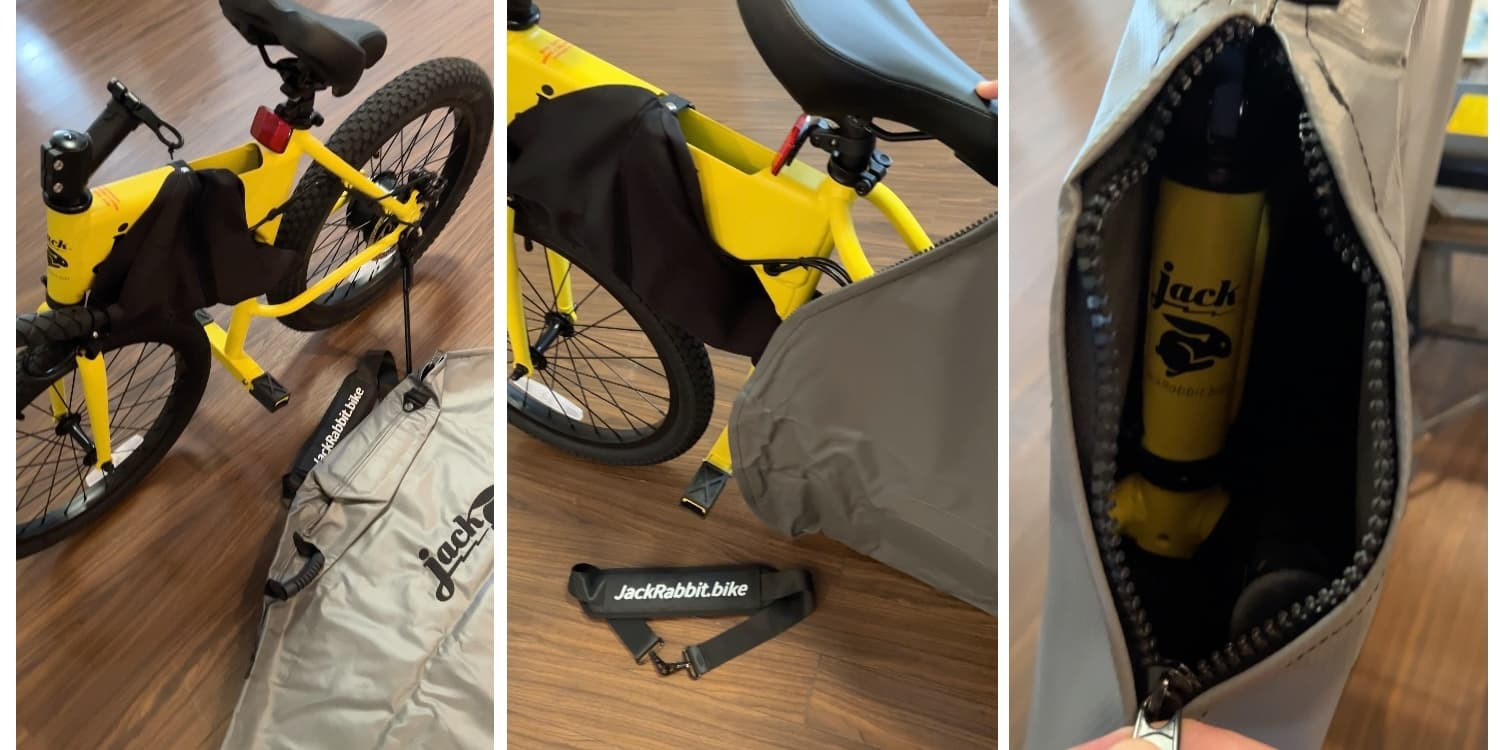 Jackrabbit travel flying bag
