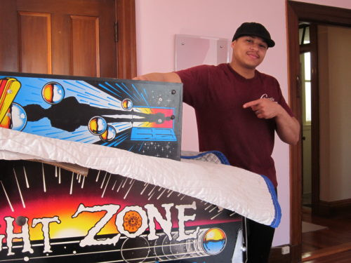 Pinball Machine Crane Job